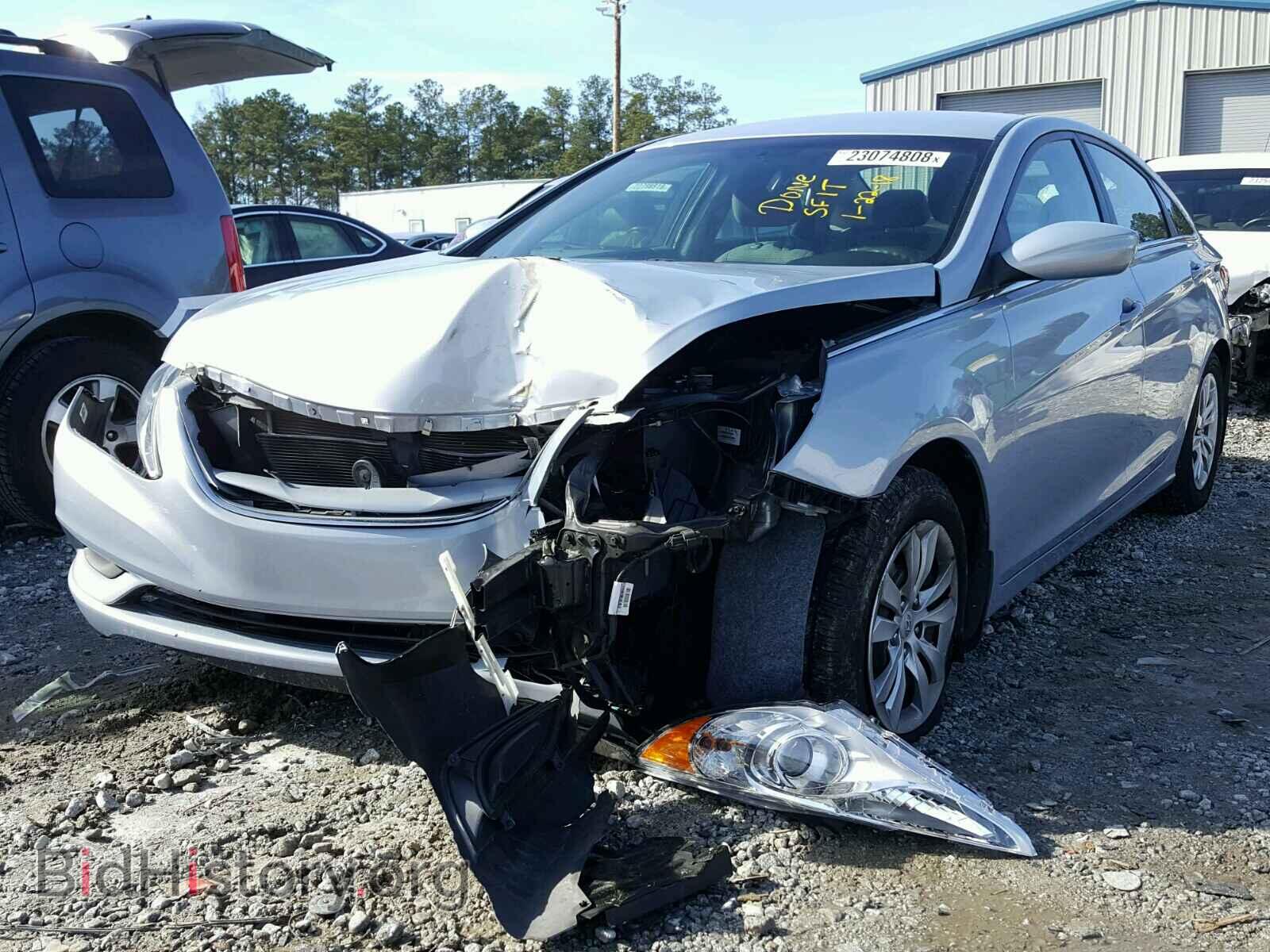 2012 HYUNDAI SONATA - VIN: 5NPEB4AC2CH483580 - Фото 2