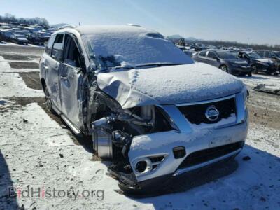 2016 Nissan PATHFINDER, silver — VIN 5N1AR2MN4GC647842, Copart