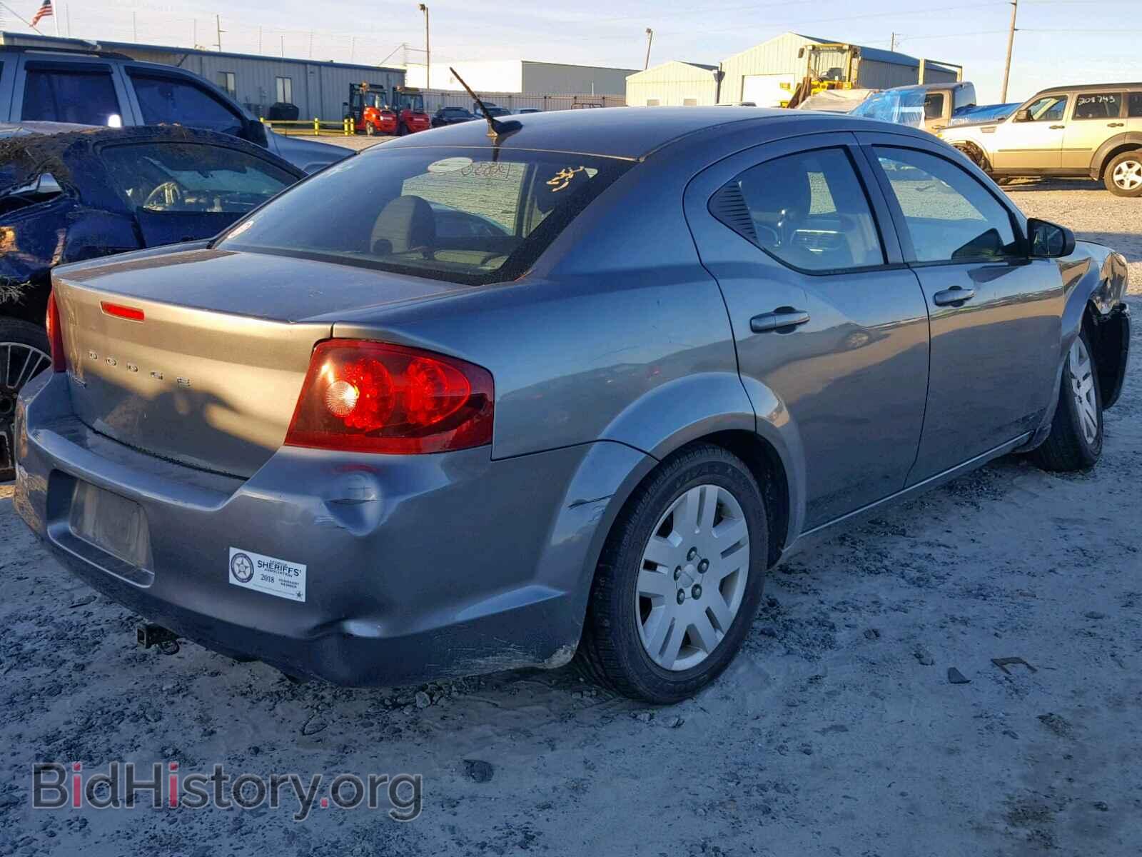2011 DODGE AVENGER - VIN: 1B3BD4FB2BN609174 - Фото 4
