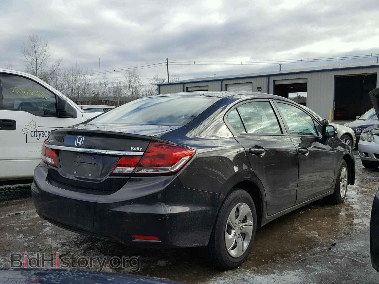 2013 HONDA CIVIC - VIN: 2HGFB2F56DH587567 - Фото 4