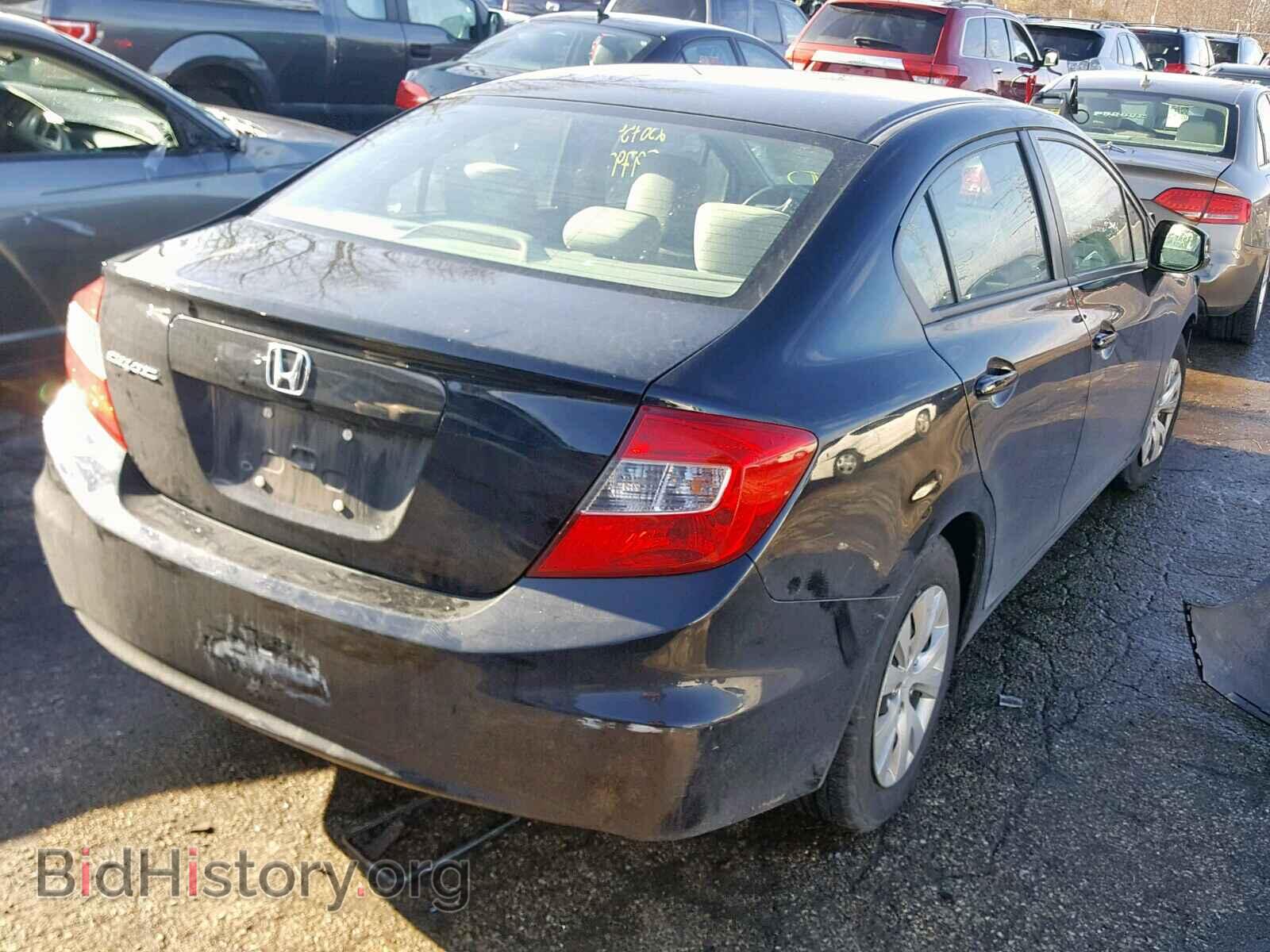 2012 HONDA CIVIC LX - VIN: 19XFB2F50CE093939 - Фото 4