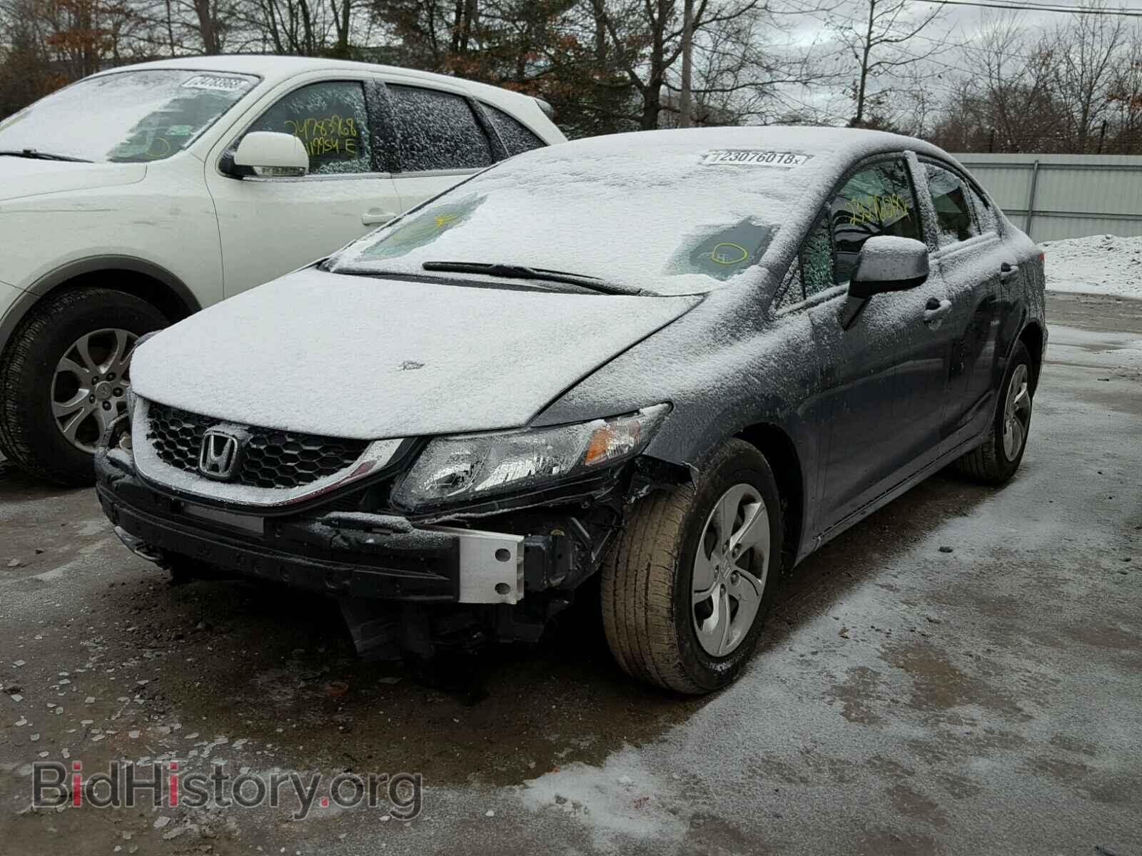 2013 HONDA CIVIC - VIN: 2HGFB2F57DH532464 - Фото 2