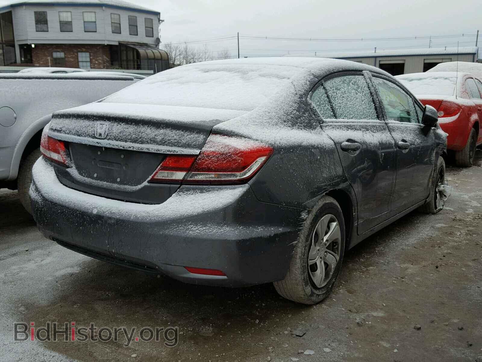 2013 HONDA CIVIC - VIN: 2HGFB2F57DH532464 - Фото 4