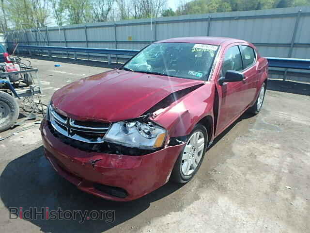 2014 DODGE AVENGER - VIN: 1C3CDZAB8EN226937 - Фото 2