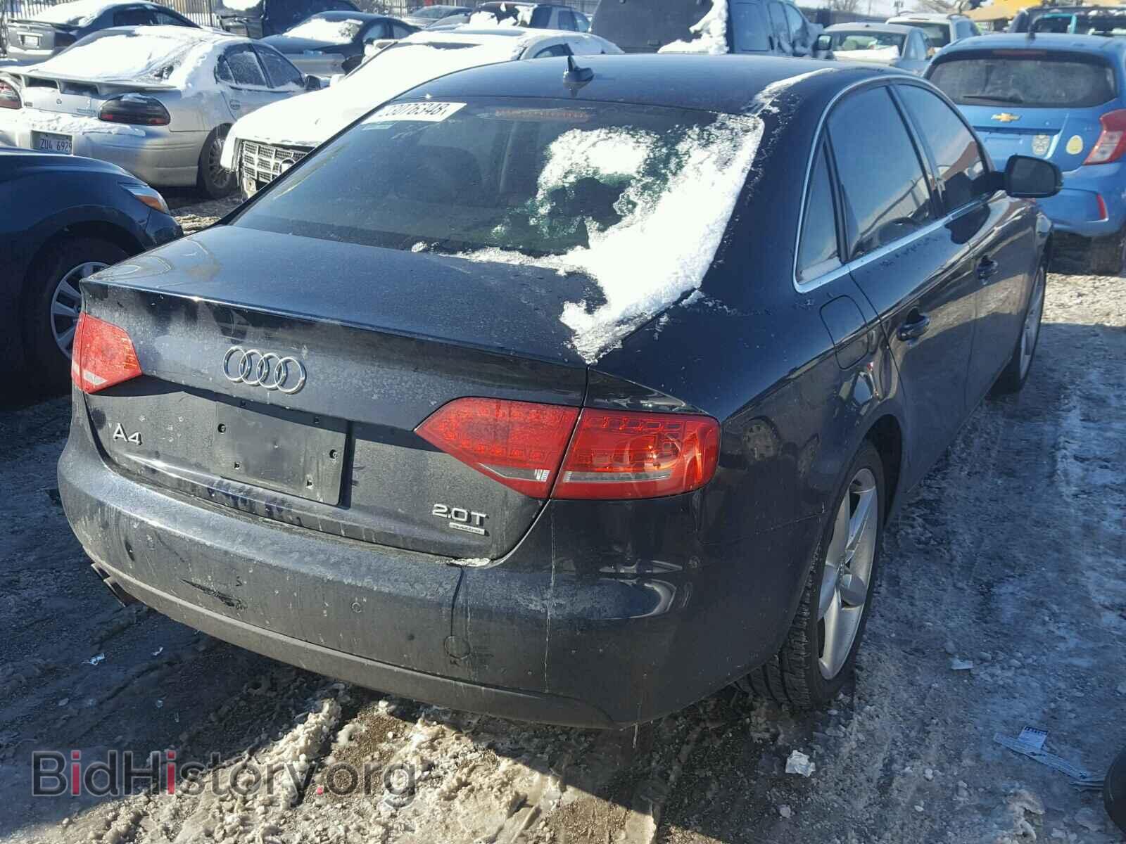2011 AUDI A4 - VIN: WAUFFAFL6BA102218 - Фото 4