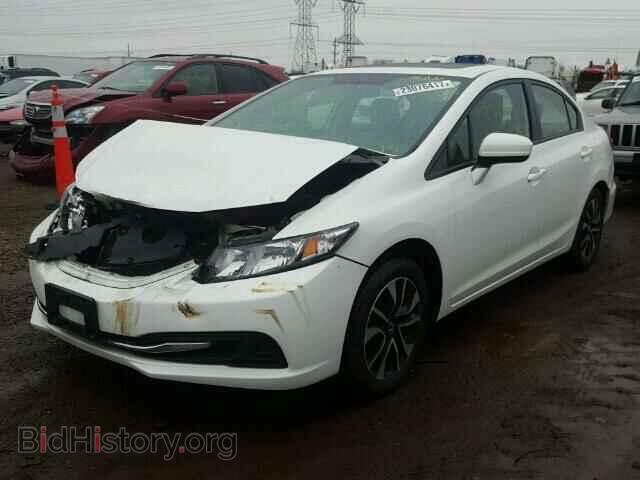 2014 HONDA CIVIC - VIN: 2HGFB2F80EH551501 - Фото 2