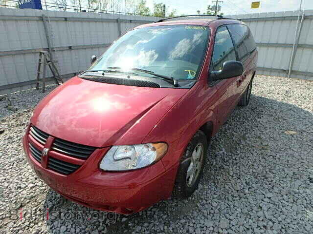 2007 DODGE CARAVAN - VIN: 2D4GP44L77R113548 - Фото 2