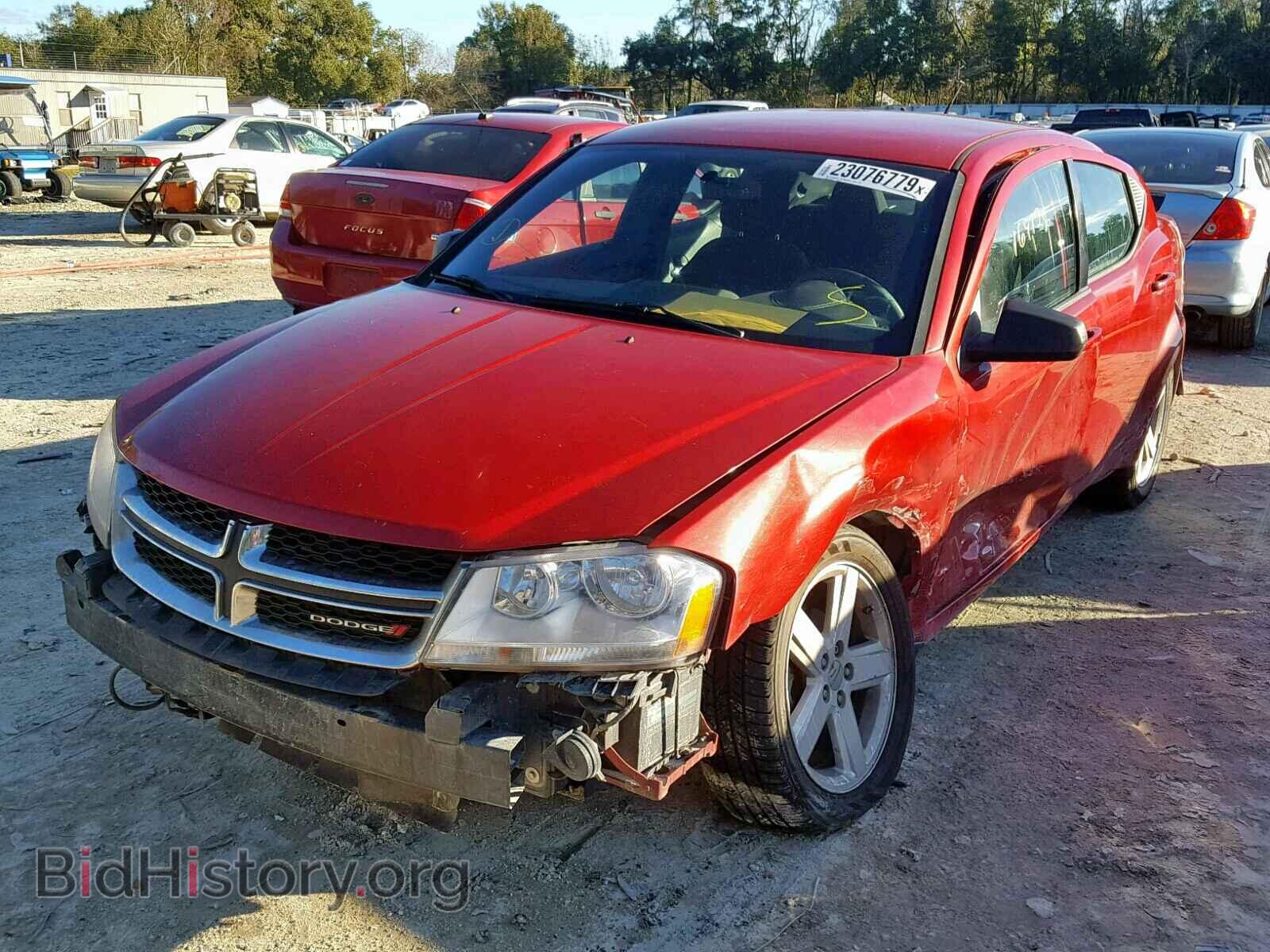 2013 DODGE AVENGER - VIN: 1C3CDZAB0DN626215 - Фото 2