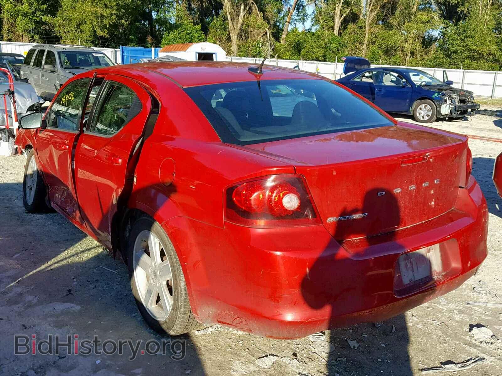 2013 DODGE AVENGER - VIN: 1C3CDZAB0DN626215 - Фото 3