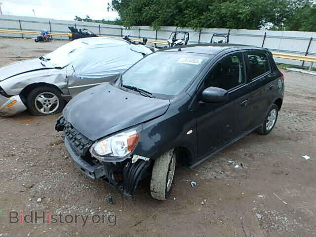 2014 MITSUBISHI MIRAGE - VIN: ML32A4HJ7EH025712 - Фото 2