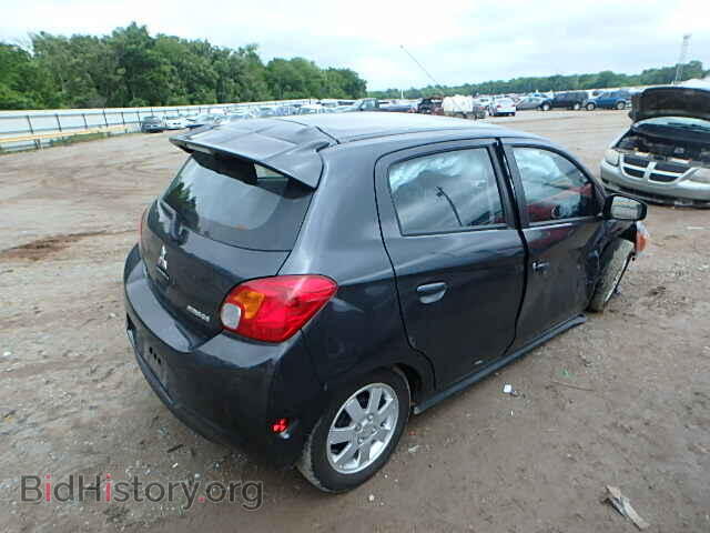 2014 MITSUBISHI MIRAGE - VIN: ML32A4HJ7EH025712 - Фото 4