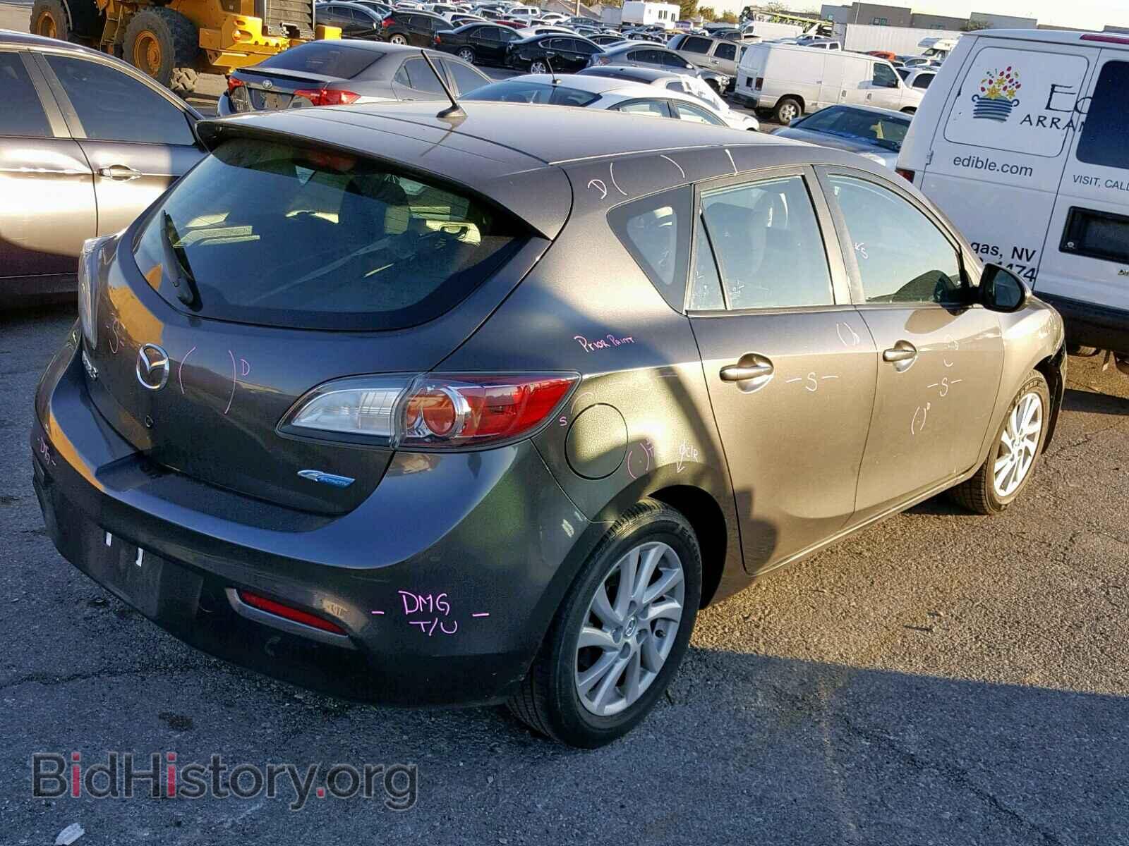 2012 MAZDA 3 - VIN: JM1BL1L82C1570751 - Фото 4