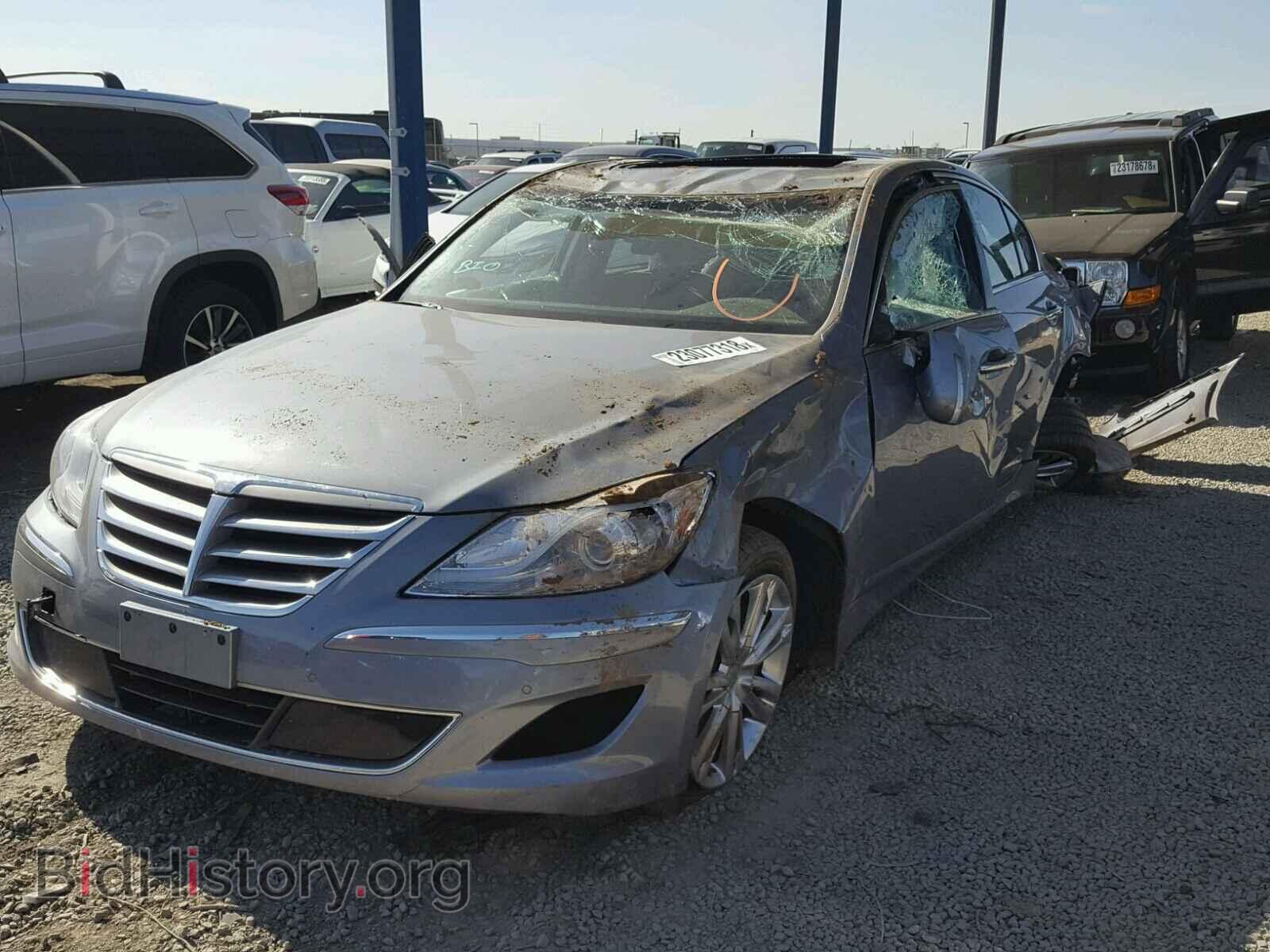 2014 HYUNDAI GENESIS - VIN: KMHGC4DD6EU262420 - Фото 2