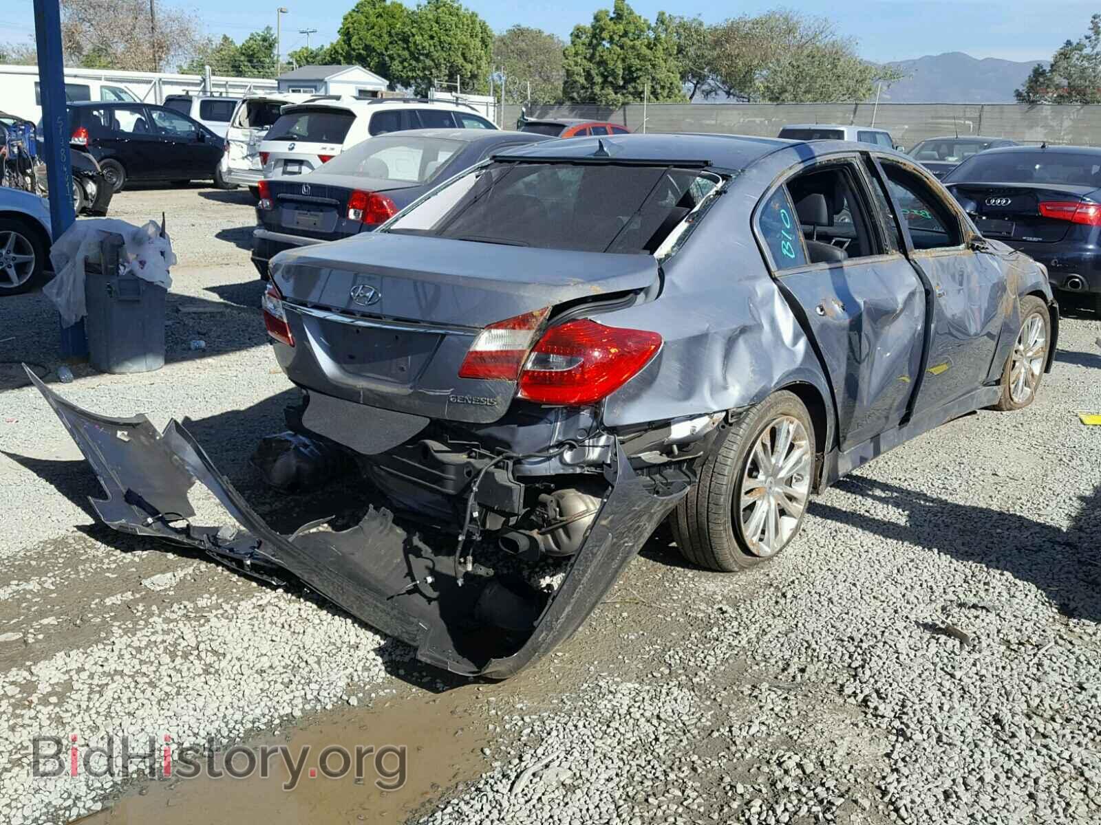 2014 HYUNDAI GENESIS - VIN: KMHGC4DD6EU262420 - Фото 4