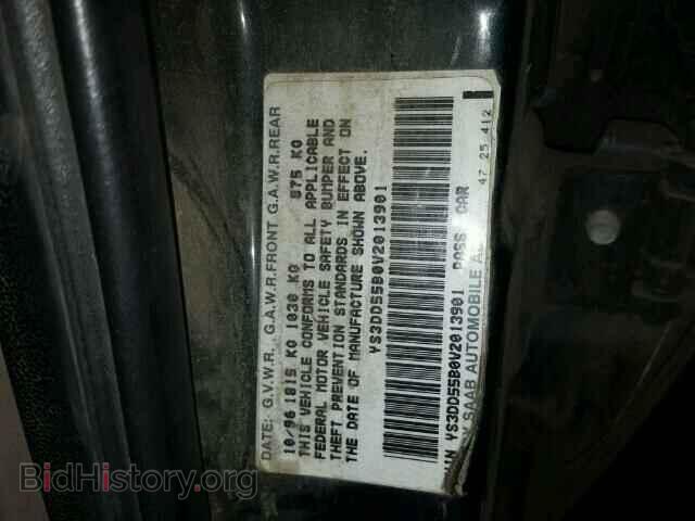 1997 SAAB 900 - VIN: YS3DD55B0V2013901 - Фото 10