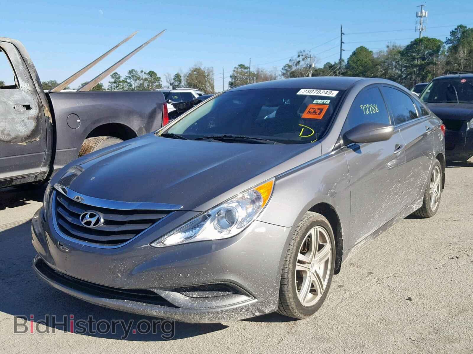 2012 HYUNDAI SONATA - VIN: 5NPEB4AC2CH437649 - Фото 2