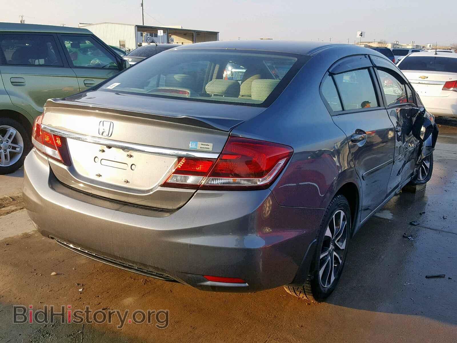 2013 HONDA CIVIC - VIN: 19XFB2F85DE018052 - Фото 4