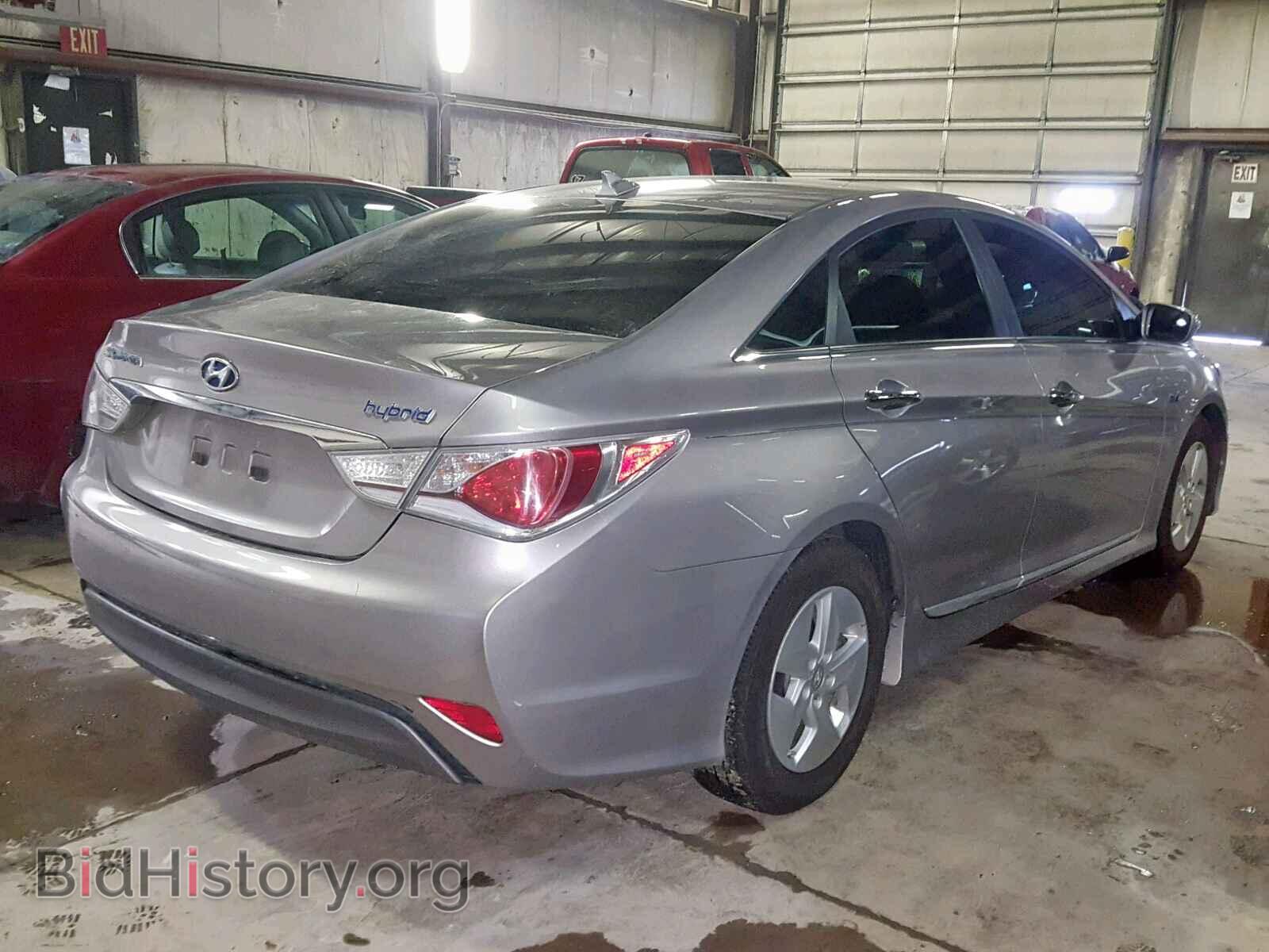 2012 HYUNDAI SONATA - VIN: KMHEC4A49CA034972 - Фото 4