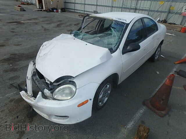 2002 DODGE NEON - VIN: 1B3ES16CX2D550939 - Фото 2