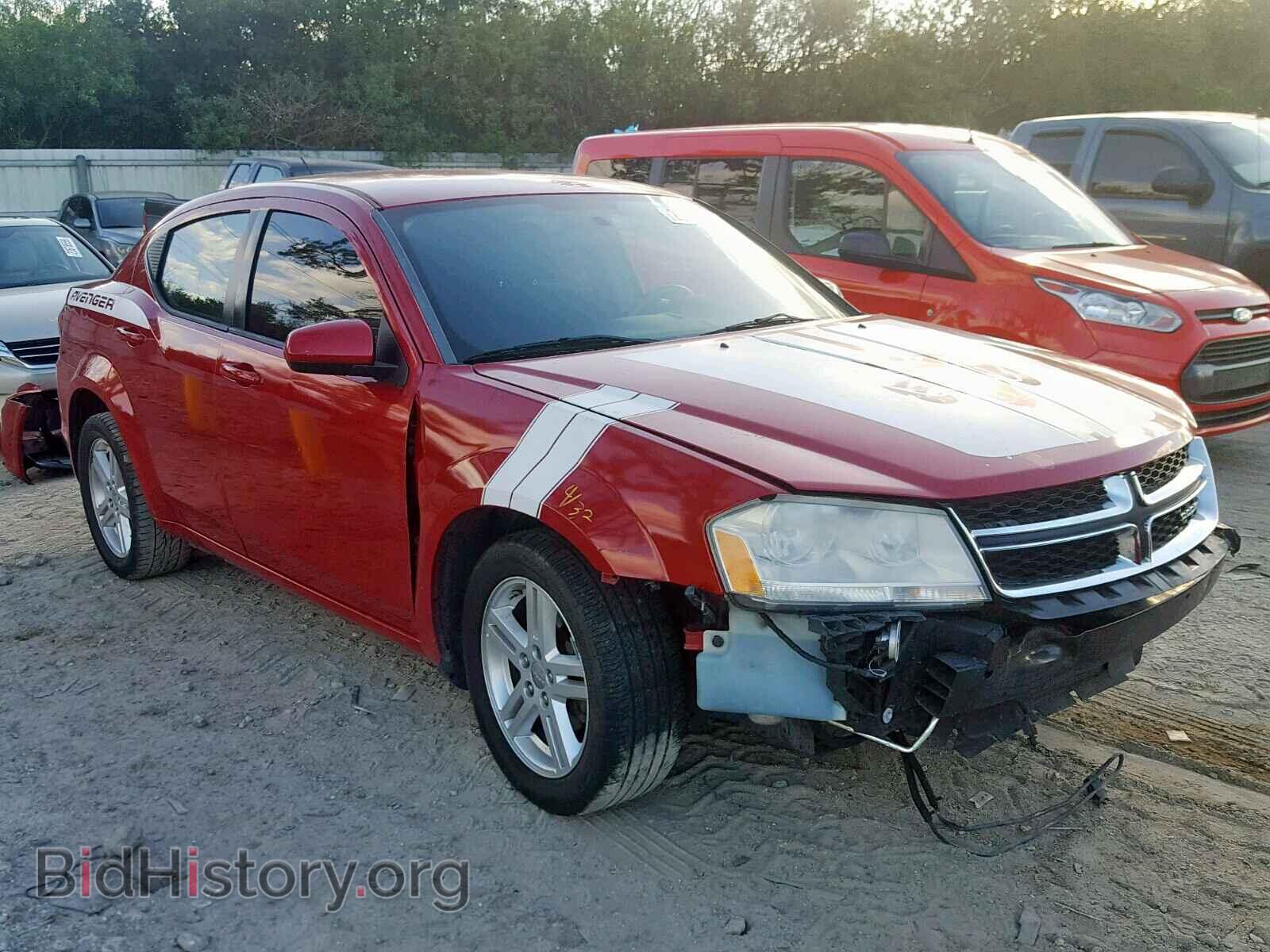 Photo 1C3CDZCB8CN193089 - DODGE AVENGER 2012