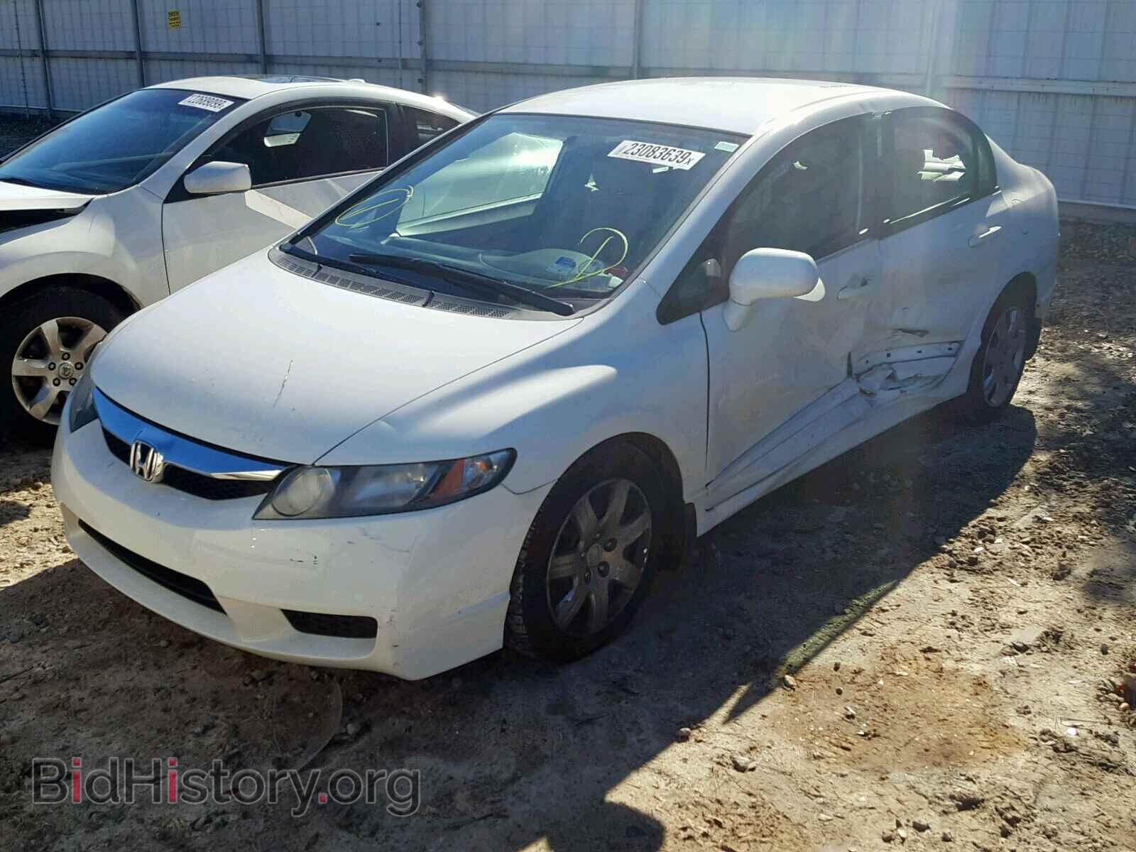 2009 HONDA CIVIC LX - VIN: 1HGFA16509L018771 - Фото 2