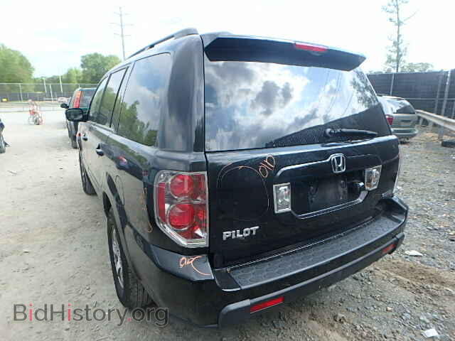 2006 HONDA PILOT - VIN: 2HKYF18726H538462 - Фото 3