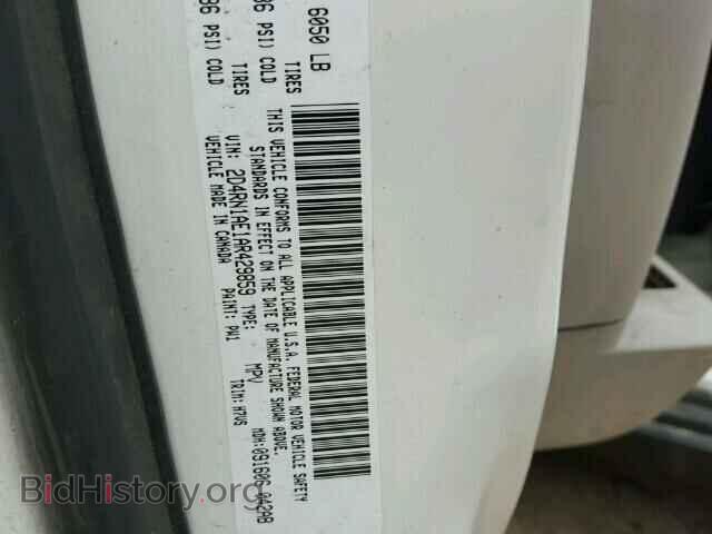 2010 DODGE CARAVAN - VIN: 2D4RN1AE1AR429859 - Фото 10