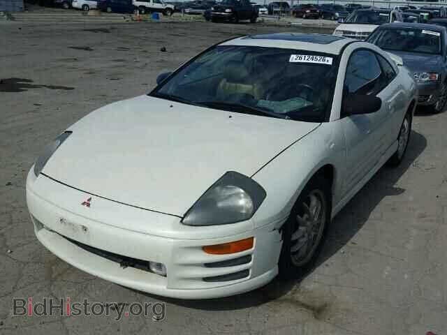 2001 MITSUBISHI ECLIPSE - VIN: 4A3AC54H11E192474 - Фото 2