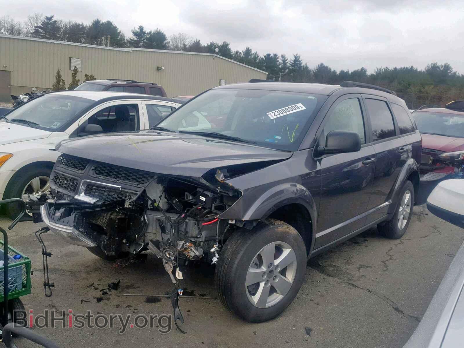 2016 DODGE JOURNEY SE - VIN: 3C4PDCAB2GT132355 - Фото 2