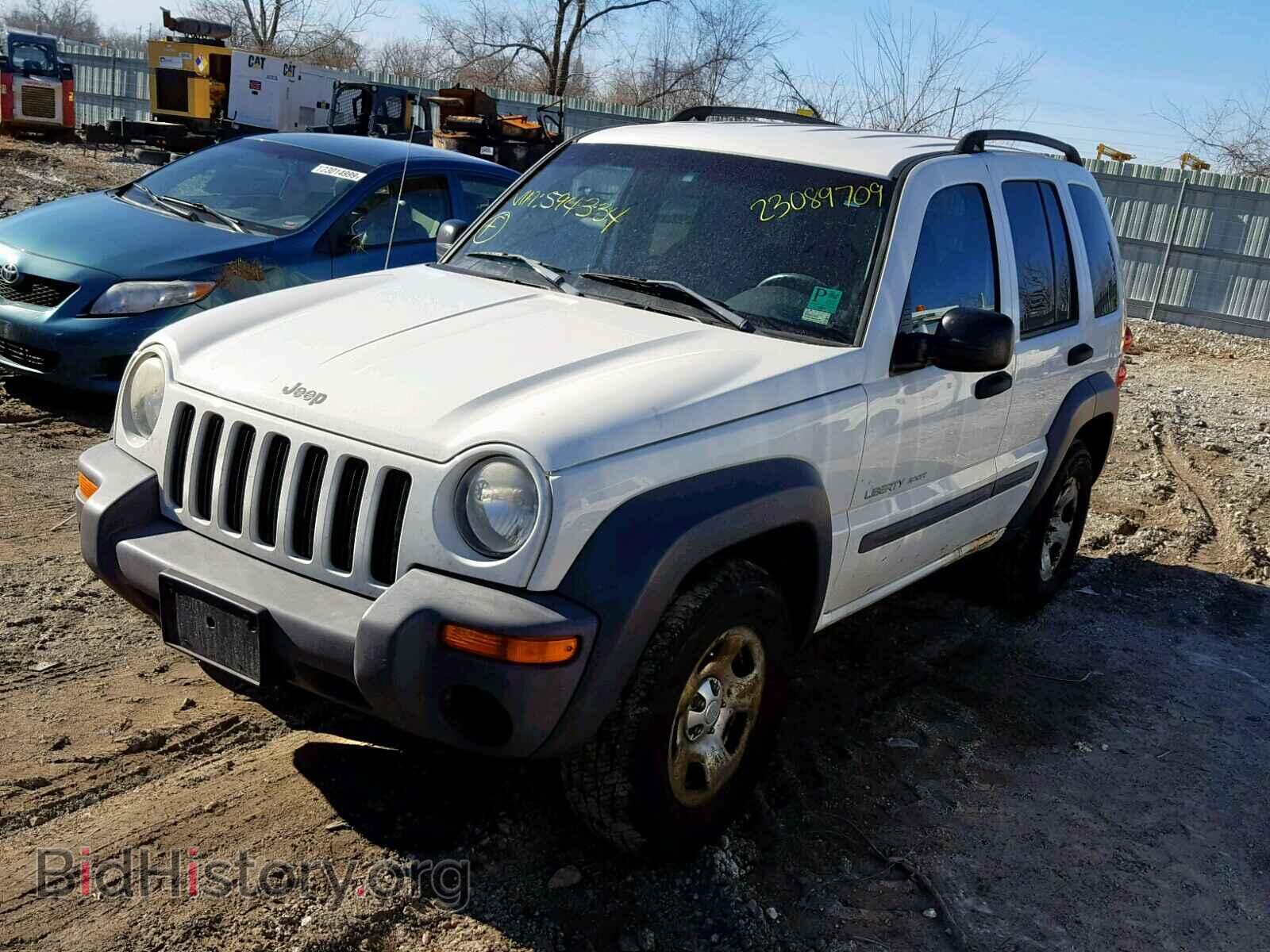 2003 JEEP LIBERTY SP - VIN: 1J4GL48K63W594334 - Фото 2
