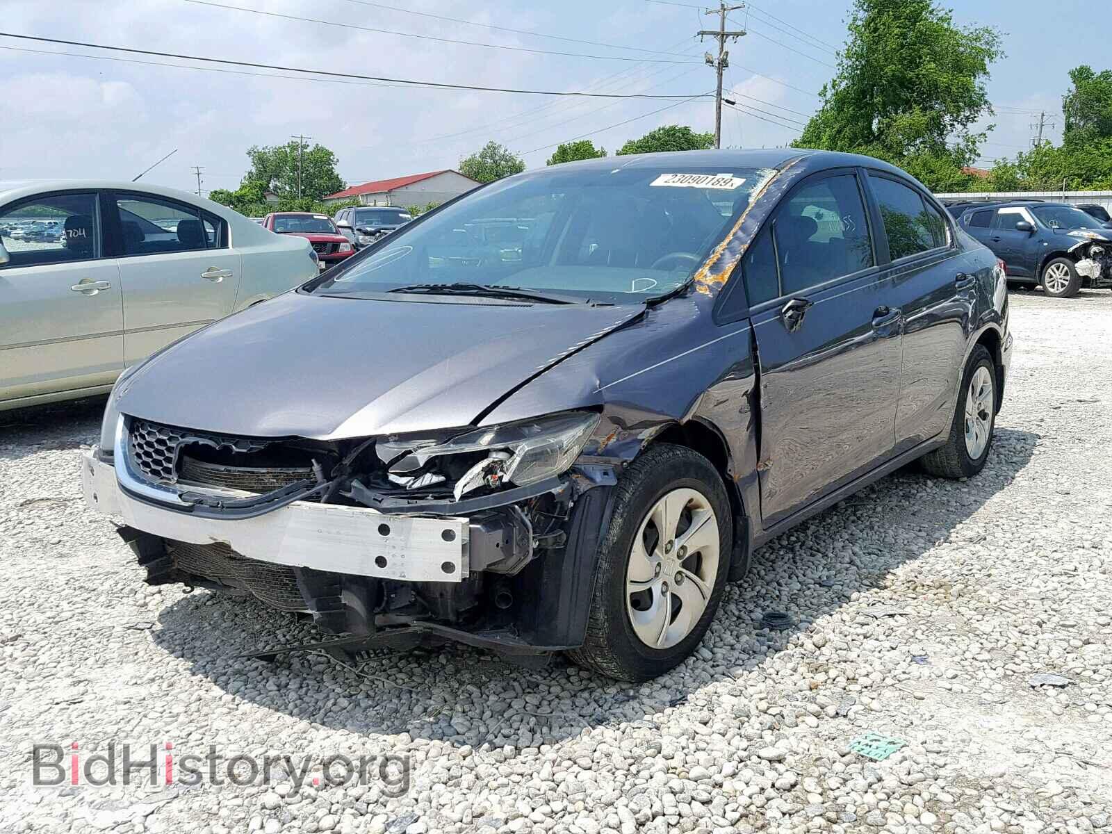 2015 HONDA CIVIC LX - VIN: 19XFB2F52FE030491 - Фото 2