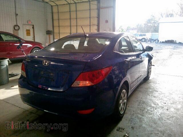 2013 HYUNDAI ACCENT - VIN: KMHCT4AE7DU509289 - Фото 4