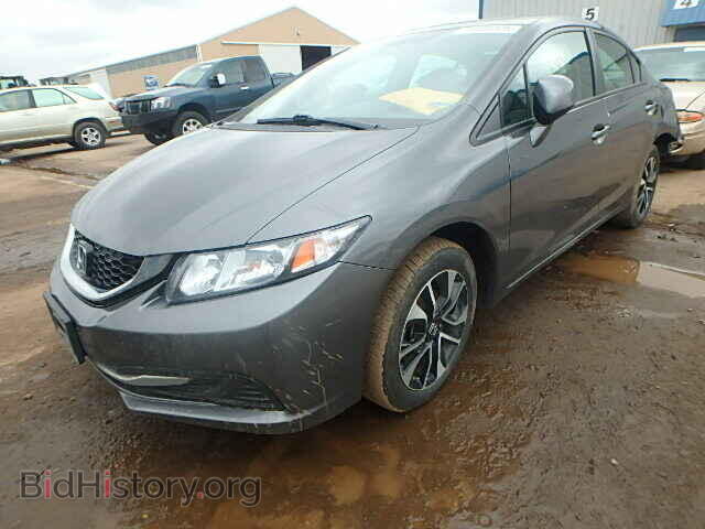 2013 HONDA CIVIC - VIN: 2HGFB2F86DH520073 - Фото 2
