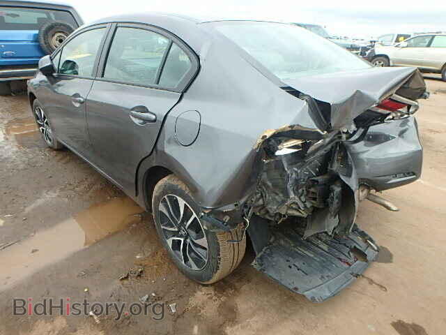 2013 HONDA CIVIC - VIN: 2HGFB2F86DH520073 - Фото 3