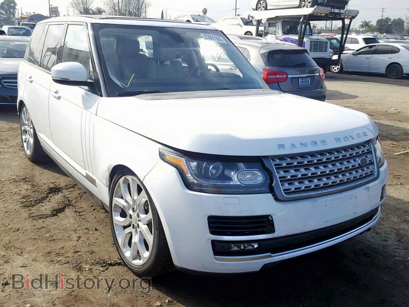 Photo SALGS2WF4EA171165 - LAND ROVER RANGE ROVE 2014