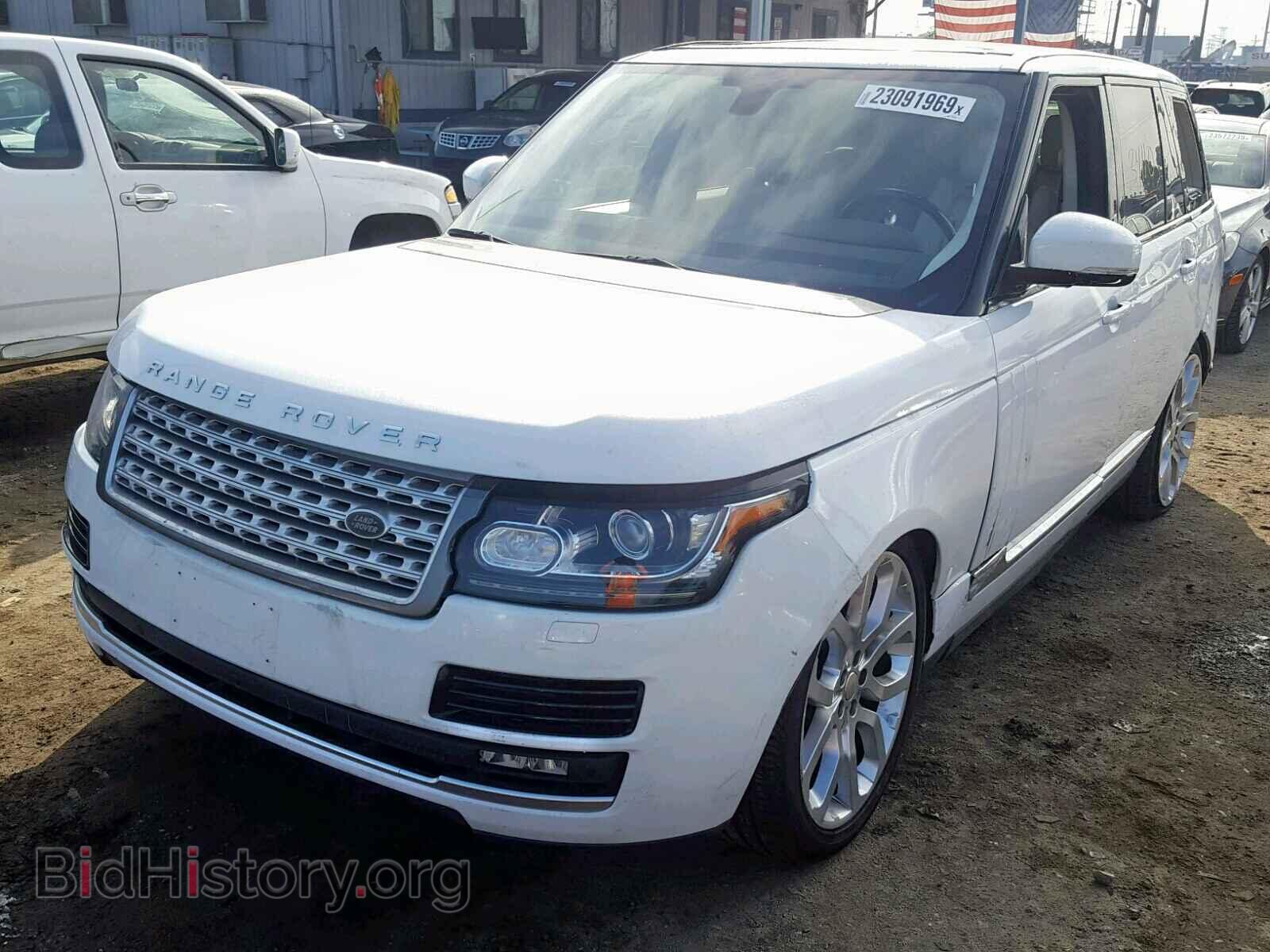 2014 LAND ROVER RANGE ROVE - VIN: SALGS2WF4EA171165 - Фото 2