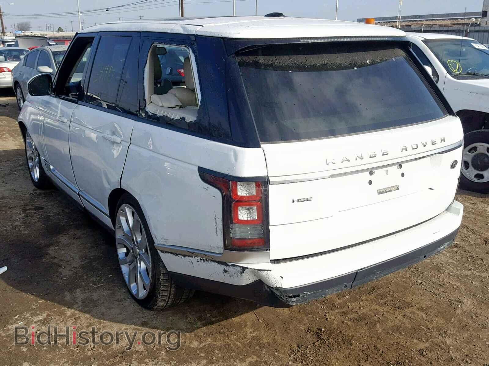 2014 LAND ROVER RANGE ROVE - VIN: SALGS2WF4EA171165 - Фото 3