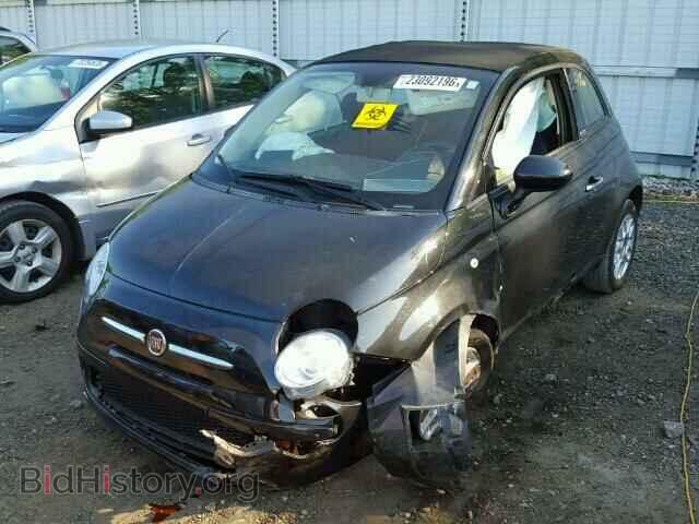 2012 FIAT 500 - VIN: 3C3CFFDR5CT358777 - Фото 2