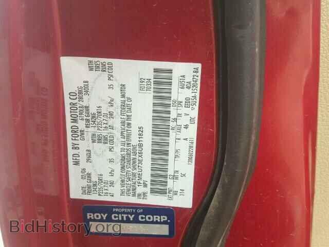 2006 FORD EXPLORER - VIN: 1FMEU73EX6UB11825 - Фото 10