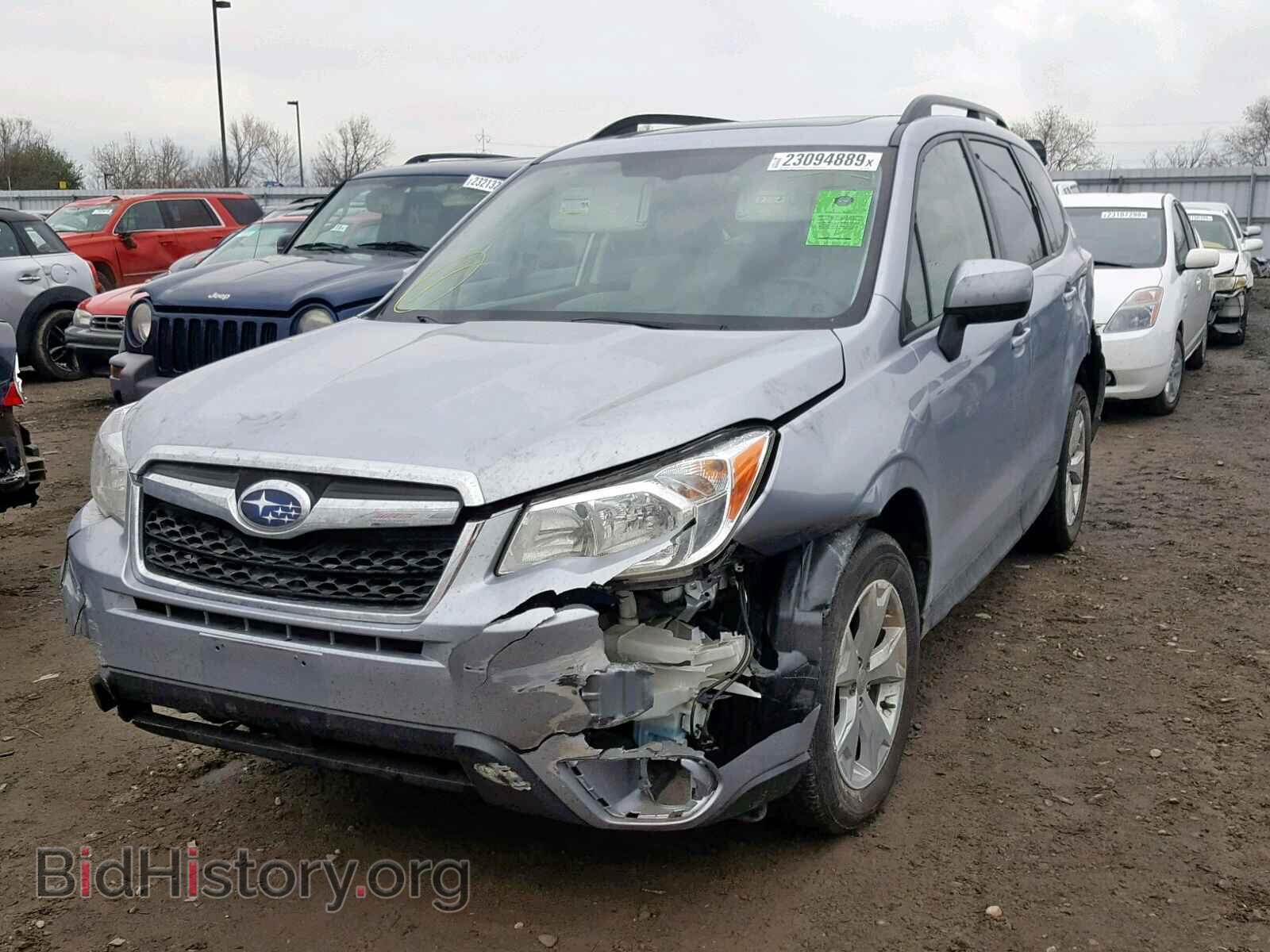 2016 SUBARU FORESTER - VIN: JF2SJADC8GH567179 - Фото 2