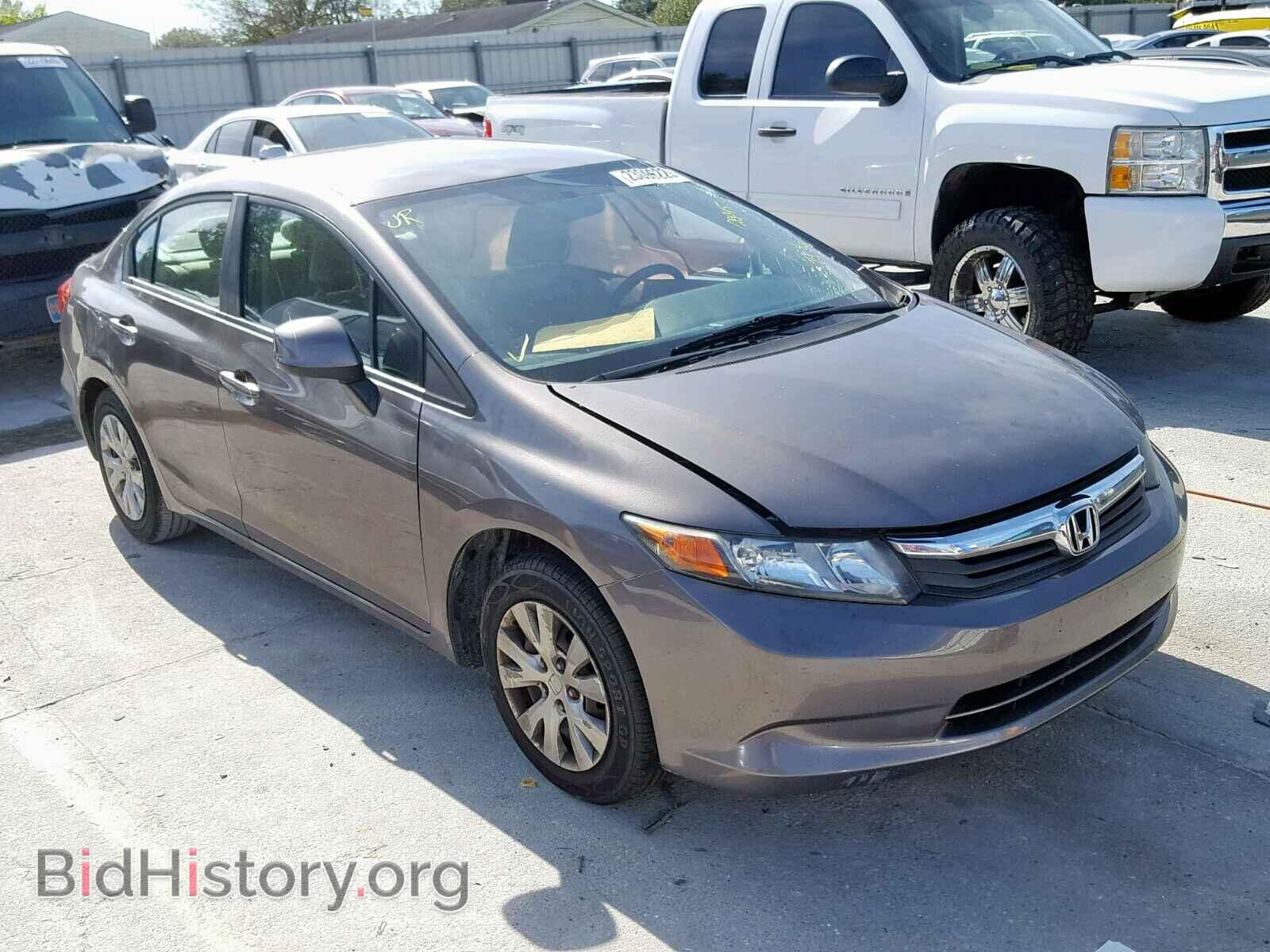 Фотография 19XFB2F55CE102831 - HONDA CIVIC LX 2012