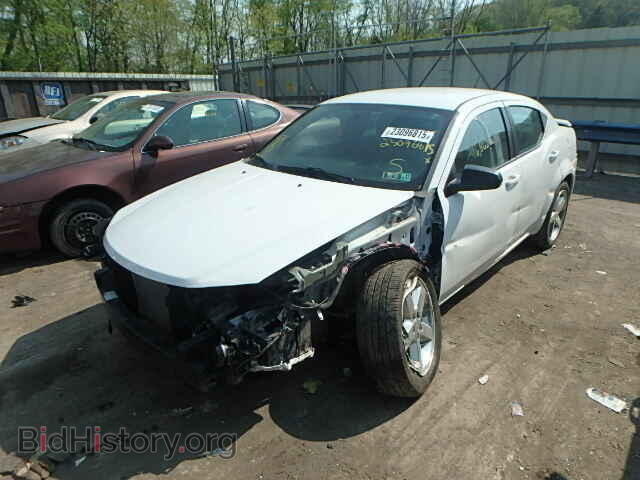 2014 DODGE AVENGER - VIN: 1C3CDZAB4EN138516 - Фото 2