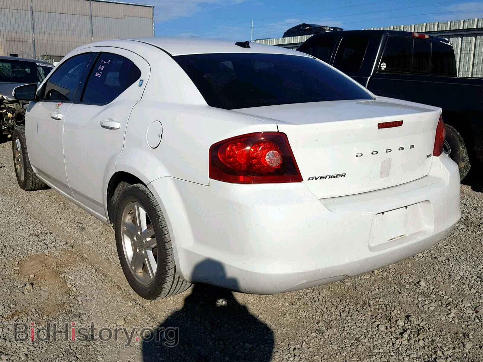 2012 DODGE AVENGER - VIN: 1C3CDZCB1CN219595 - Фото 3