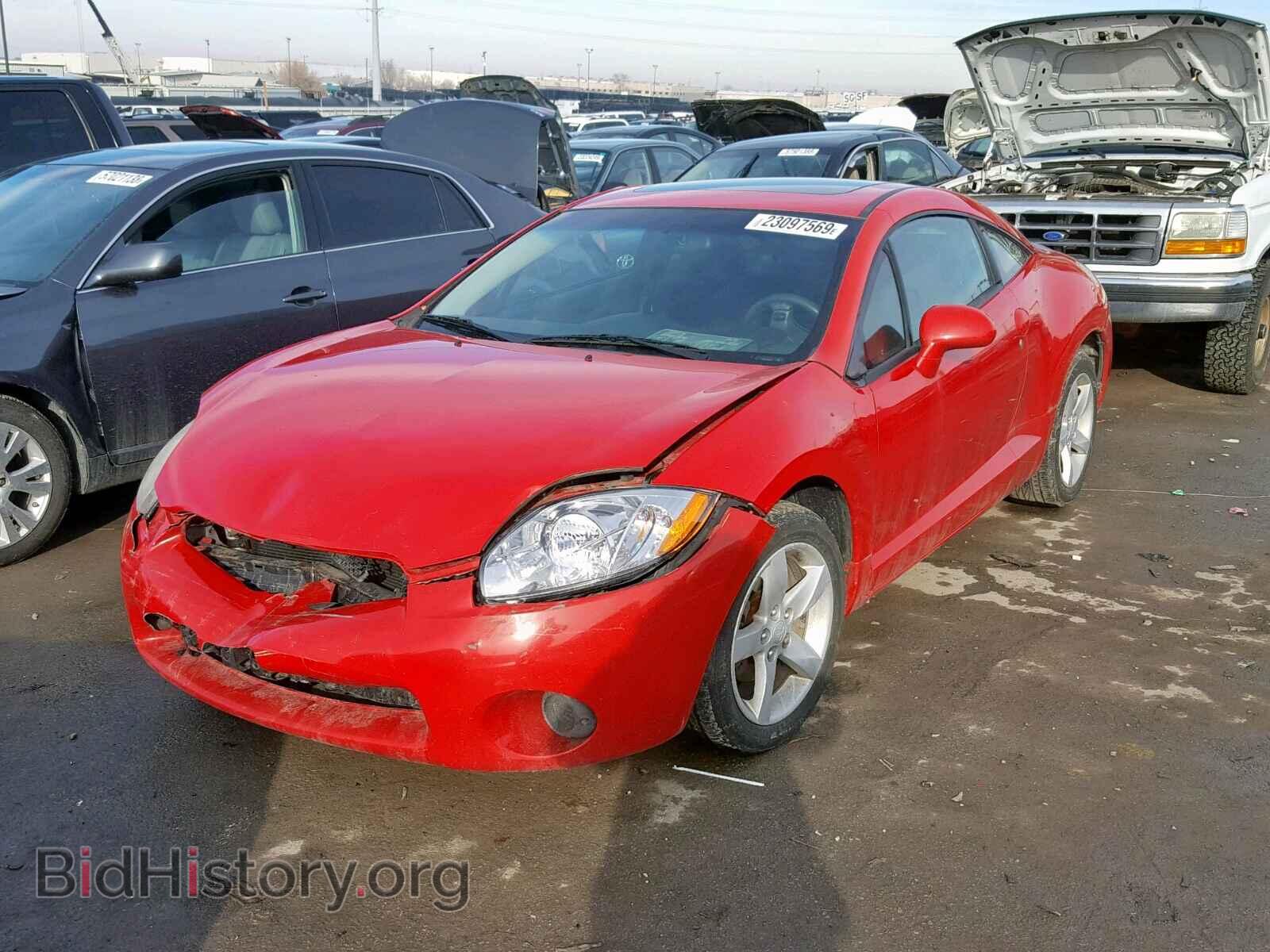 2006 MITSUBISHI ECLIPSE - VIN: 4A3AK24F36E046472 - Фото 2