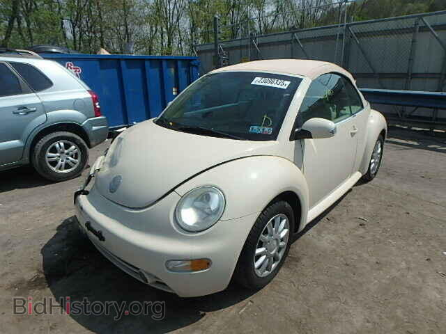 2005 VOLKSWAGEN BEETLE - VIN: 3VWCM31Y85M313242 - Фото 2