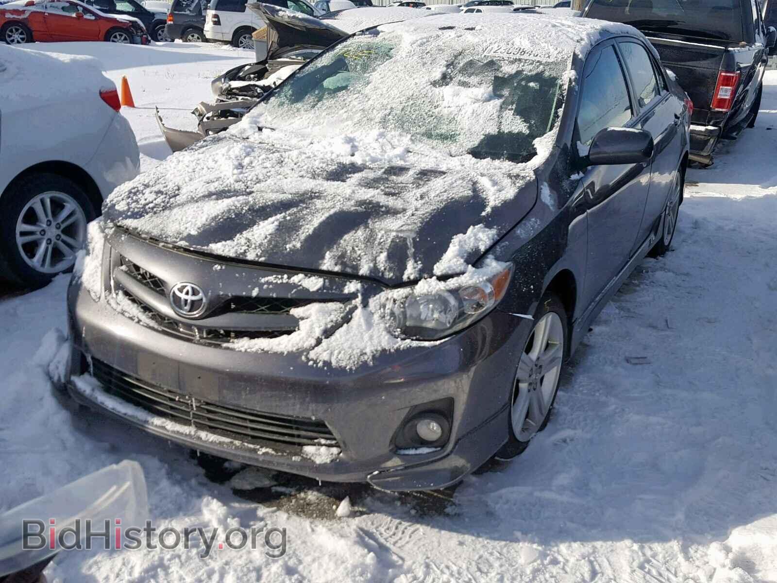 2013 TOYOTA COROLLA BA - VIN: 5YFBU4EE1DP165124 - Фото 2