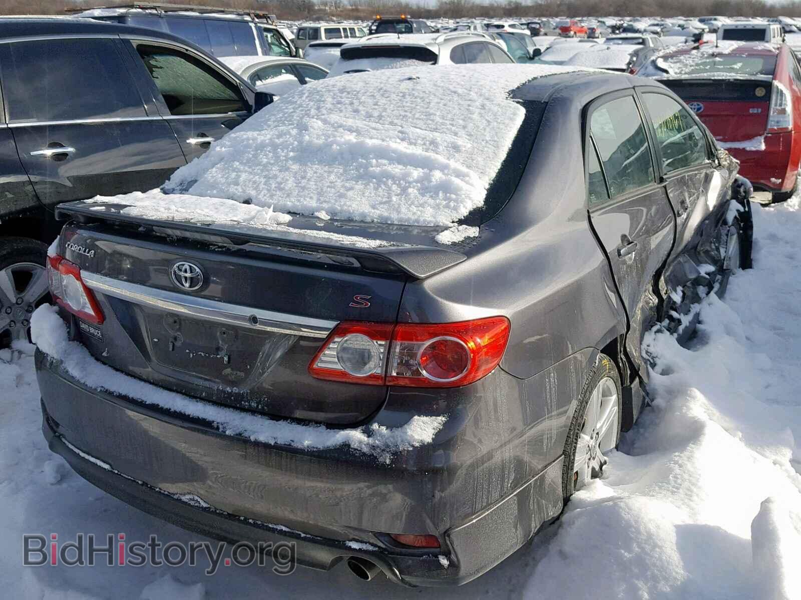 2013 TOYOTA COROLLA BA - VIN: 5YFBU4EE1DP165124 - Фото 4