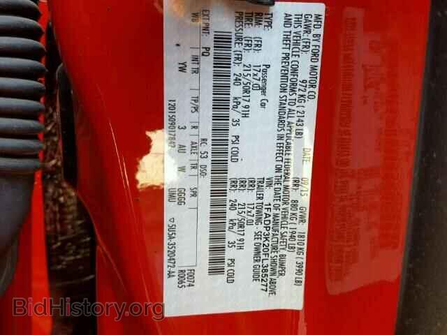 2015 FORD FOCUS - VIN: 1FADP3K20FL385277 - Фото 10