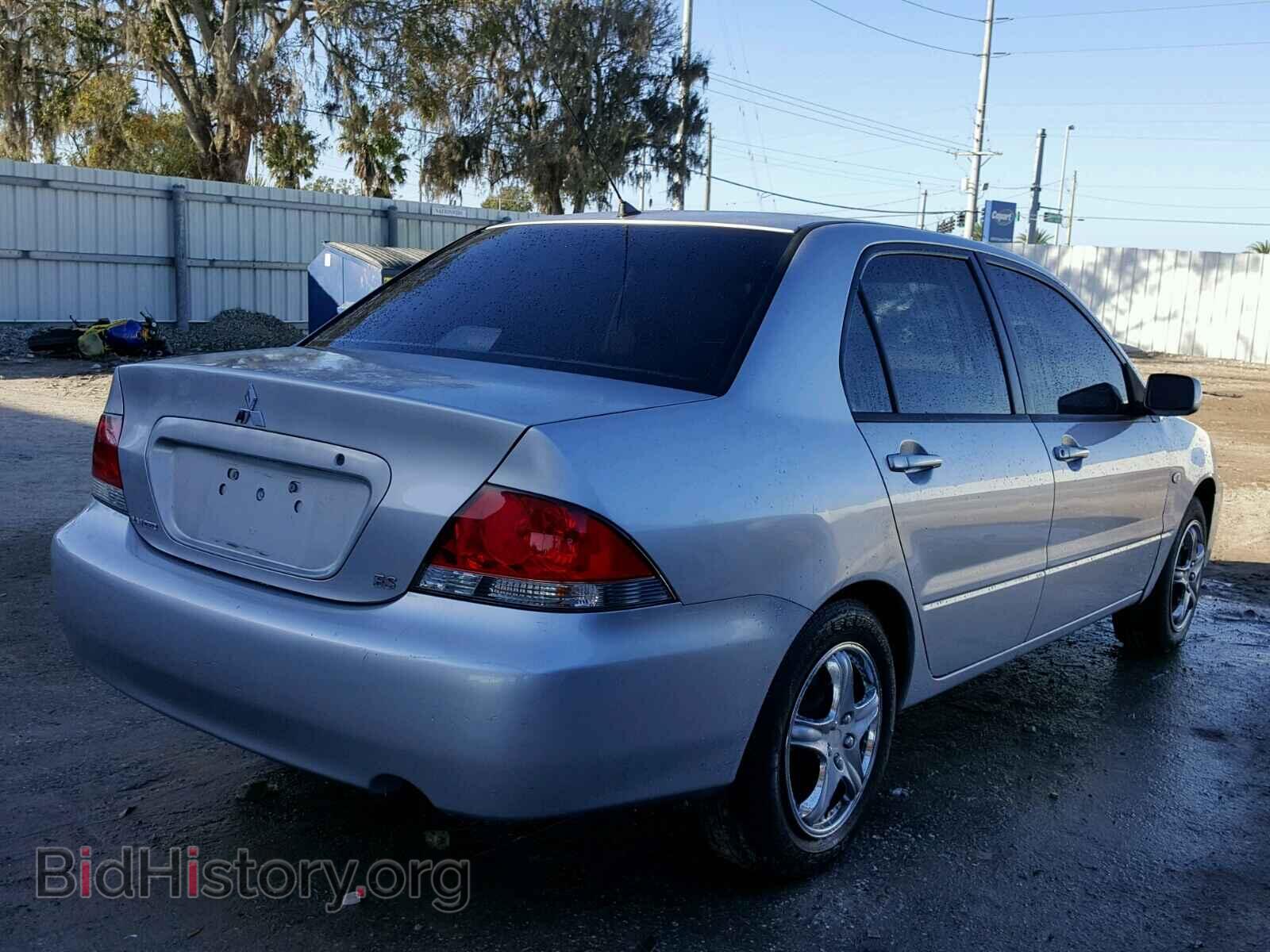 2006 MITSUBISHI LANCER - VIN: JA3AJ26E06U072428 - Фото 4