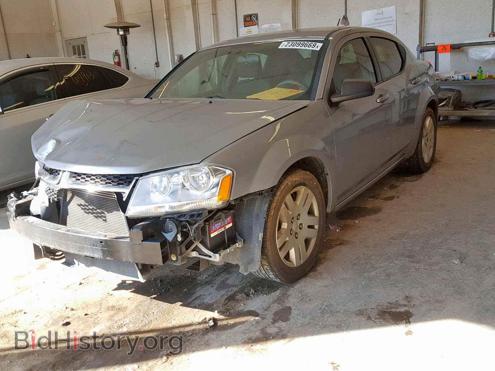 2014 DODGE AVENGER - VIN: 1C3CDZAB5EN155955 - Фото 2
